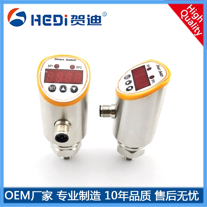 佛山賀迪智能壓力開關數(shù)字顯示水電 自來水智能壓力開關HDK102X廠家直供